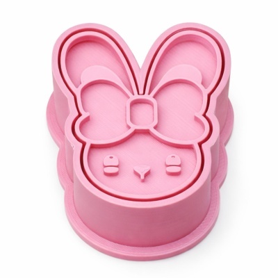 Molde Brigadeiro c/ Carimbo Coelha com Laço