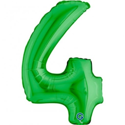 Balão Número Verde Pequeno