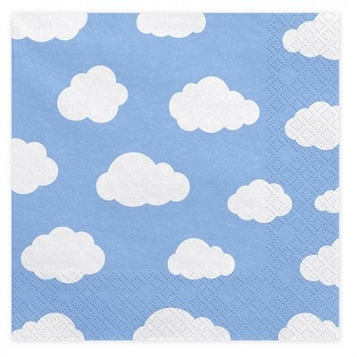 Guardanapos Nuvens Azul