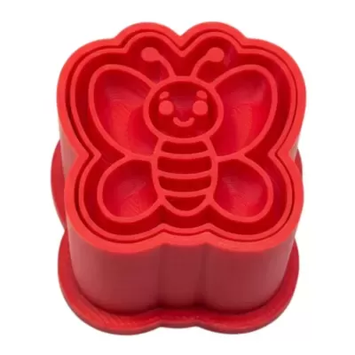 Molde Brigadeiro c/ Carimbo Borboleta 2 3D