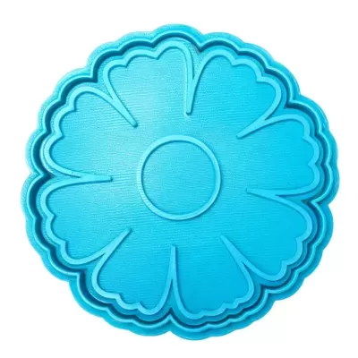 Cortador c/ Carimbo Flor 2