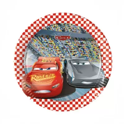 Pratos Faísca Mcqueen