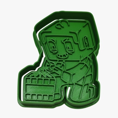 Cortador c/ Carimbo Minecraft