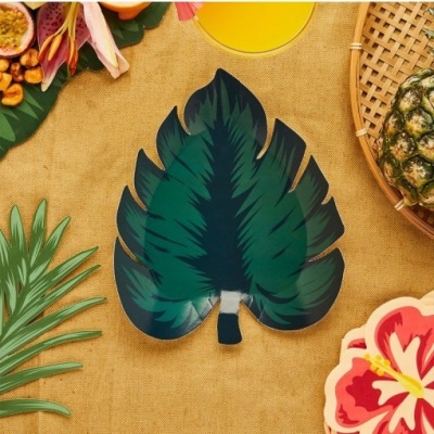 Pratos Folha Tropical