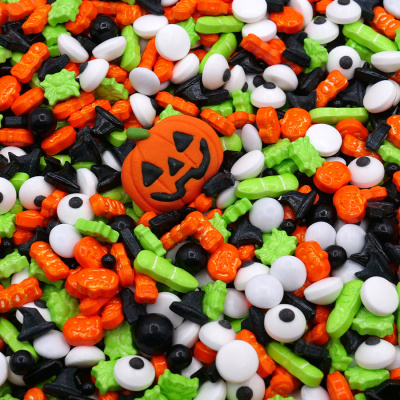 Confetis Açúcar Mistura Halloween