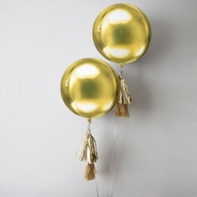 Balão Orbz Dourado