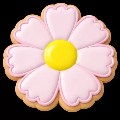 Cortador c/ Carimbo Flor 2