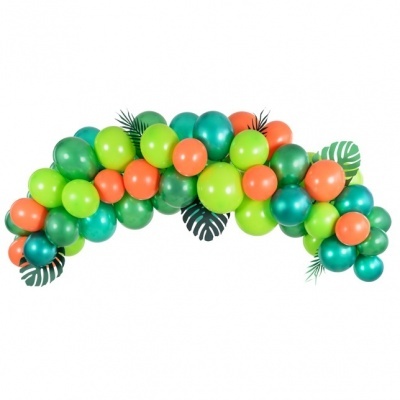 Conj. Balões Verdes e Laranja