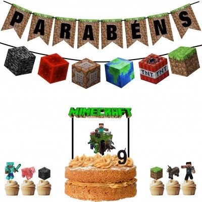 Kit Festa Minecraft
