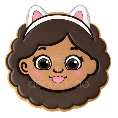 Cortador c/ Carimbo Casa de Bonecas Gabby