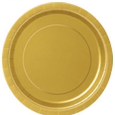 Pratos Dourado Grandes