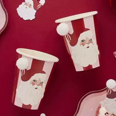 Copos Vintage Santa