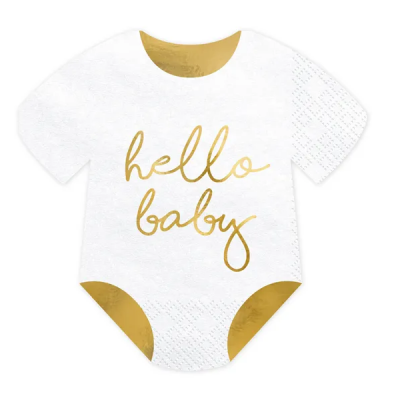 Guardanapos Babygrow Hello Baby