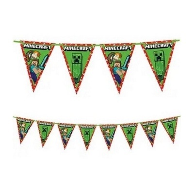 Bandeirolas Minecraft