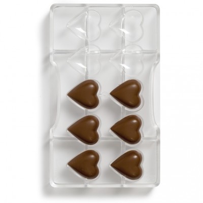 Molde Coração Bombons