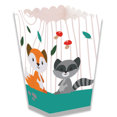 Pacotes Pipocas Animais do Bosque