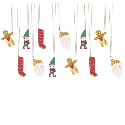 Etiquetas Natal Mix Gnomo