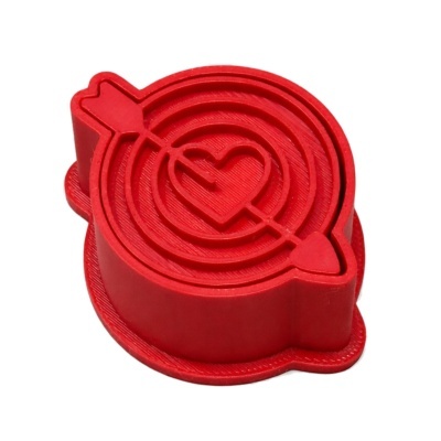 Molde Brigadeiro c/ Carimbo Alvo do Amor