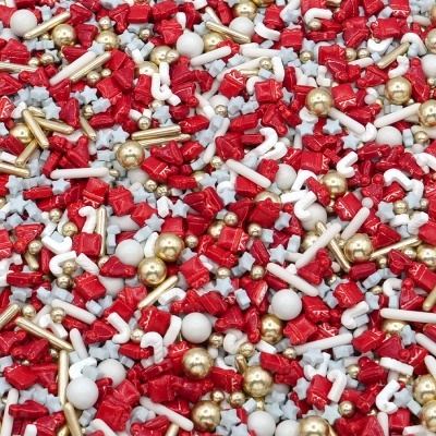 Confetis Açúcar Mix Natal Desejos