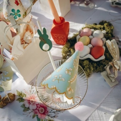 Chapéus Flores Multicor