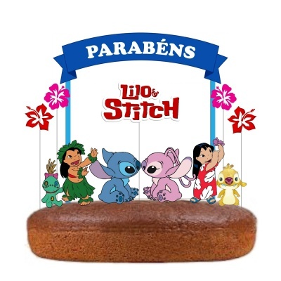 Topo Bolo Lilo & Stitch