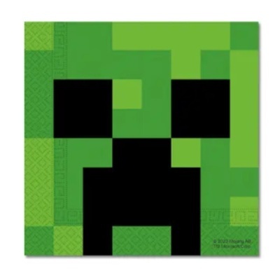 Guardanapos Minecraft Grandes