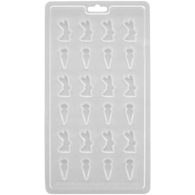 Molde Chocolate Coelho e Cenoura