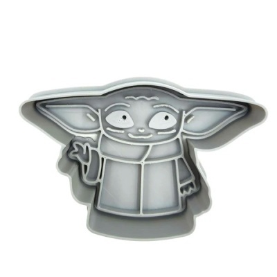 Cortador c/ Carimbo Baby Yoda