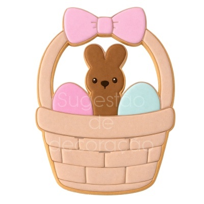 Cortador c/ Carimbo Cesta de Ovos