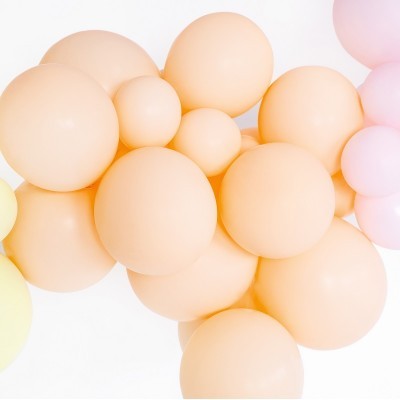 Balão Coral Pastel 30cm