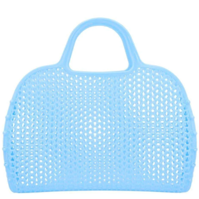 Bolsa Retro Azul Claro