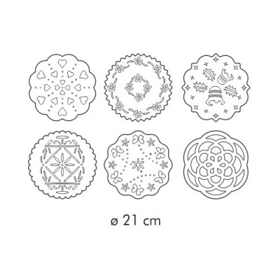 Conj. 6 Moldes Decorativos