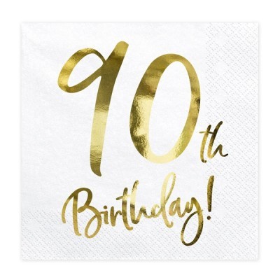 Guardanapos 90th Birthday