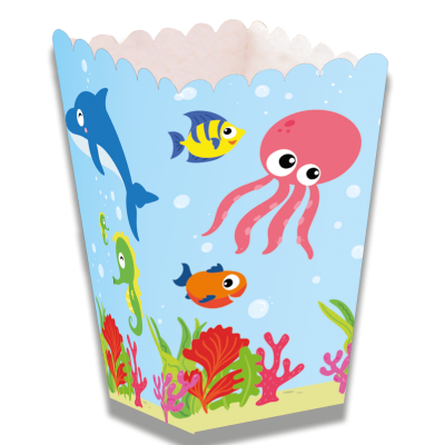 Pacotes Pipocas Fundo do Mar