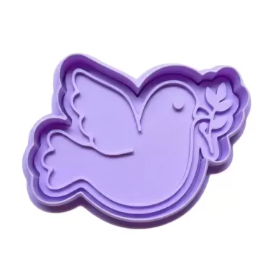 Cortador c/ Carimbo Pomba