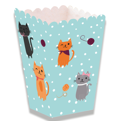 Pacotes Pipocas Gatos
