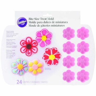 Molde Silicone Flores