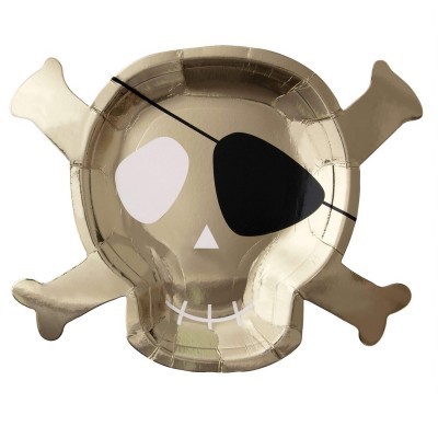 Pratos Piratas Caveira