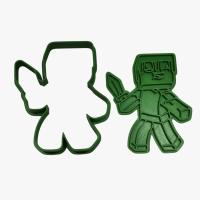 Cortador c/ Carimbo Minecraft