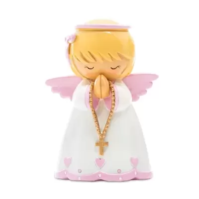 Figura Anjo da Guarda Rosa