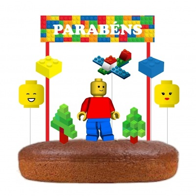 Topo Bolo Lego