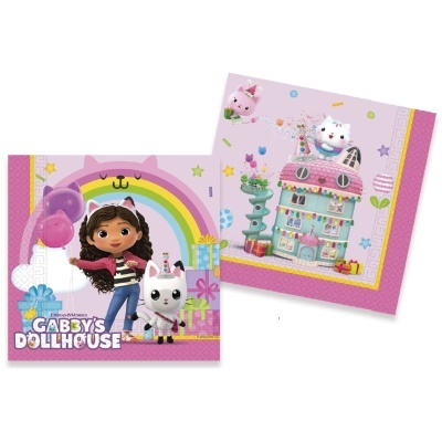 Guardanapos Casa Bonecas Gabby