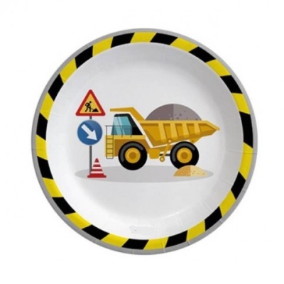 Pratos Construção Pequenos