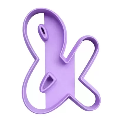 Cortador de Bolachas - Letras Alfabeto - &