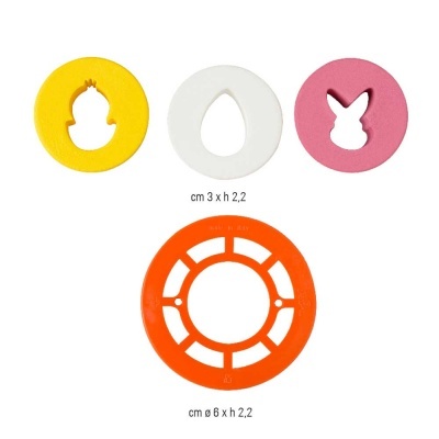 Kit Cortadores Bolachas Páscoa