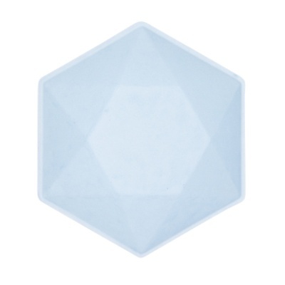 Taças Eco Hexagonais Azul