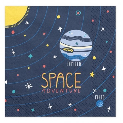 Guardanapos Espaço e Astronautas