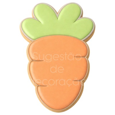 Cortador c/ Carimbo Cenoura