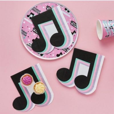 Guardanapos Nota Musical