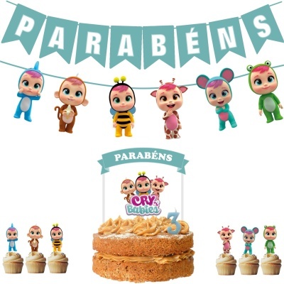 Kit Festa Cry Babies Menta